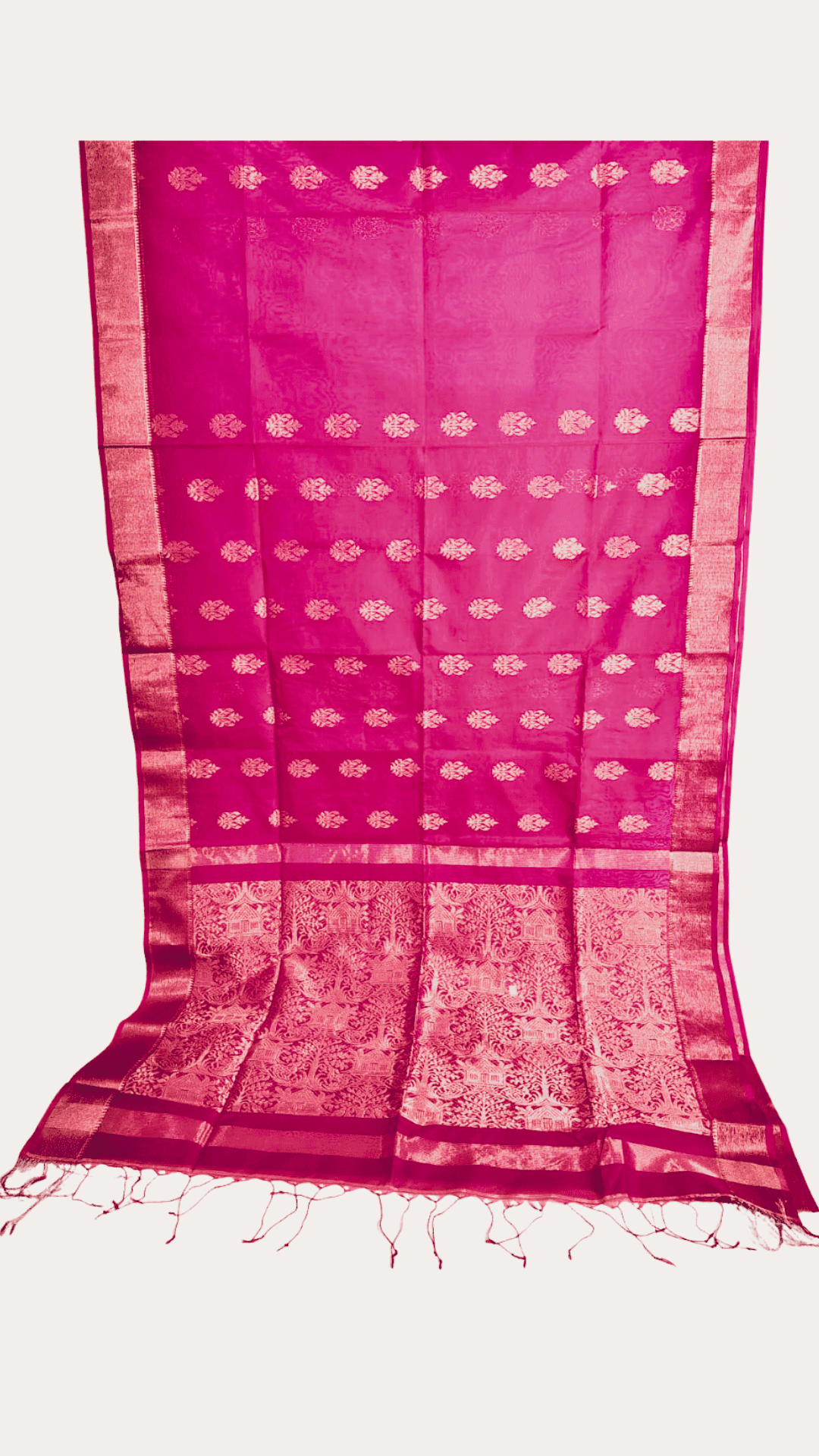 Cotton silk Benarasi saree