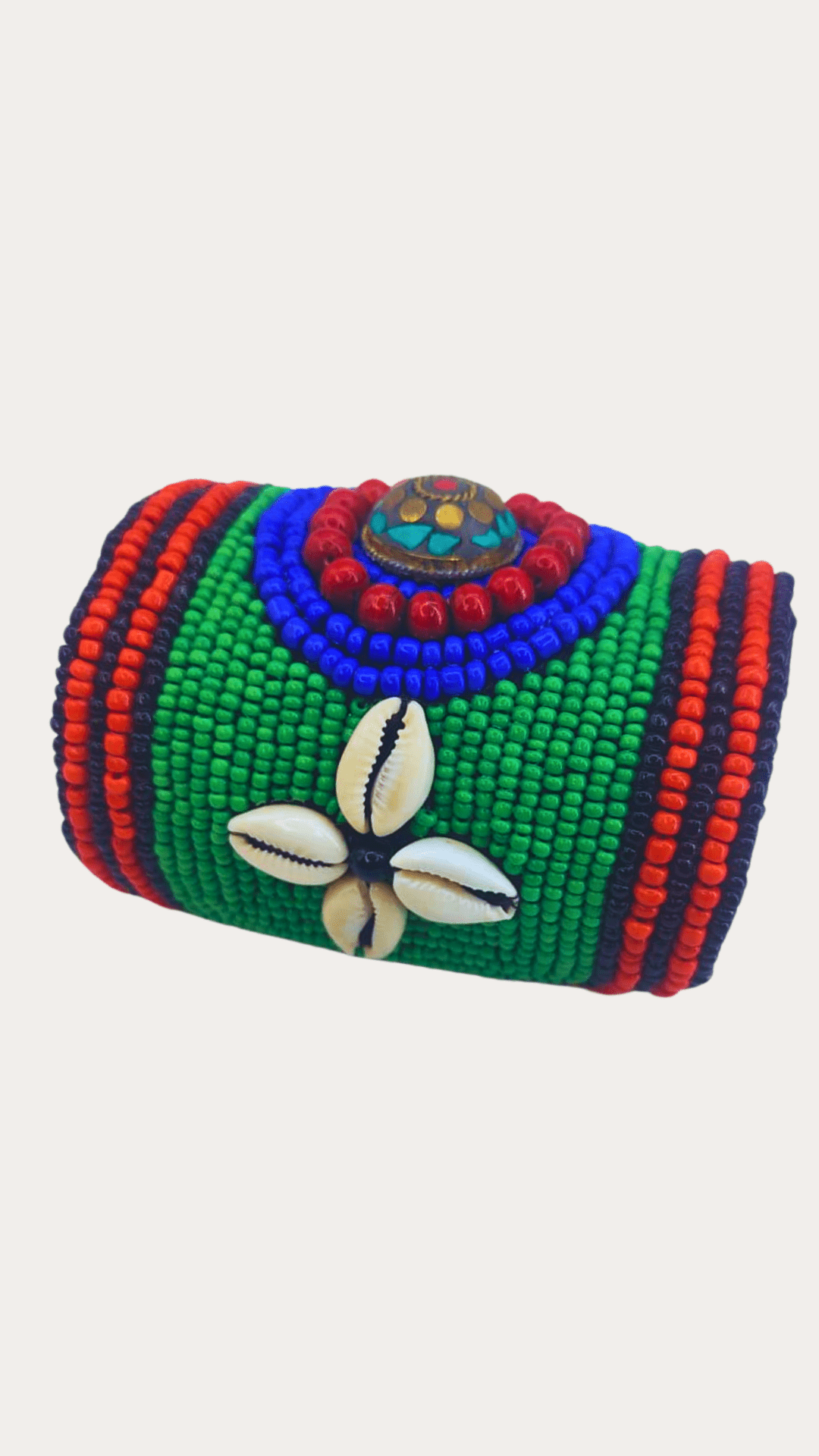 Ladakhi Tibetian Turquoise Cuff Handmade Bangle