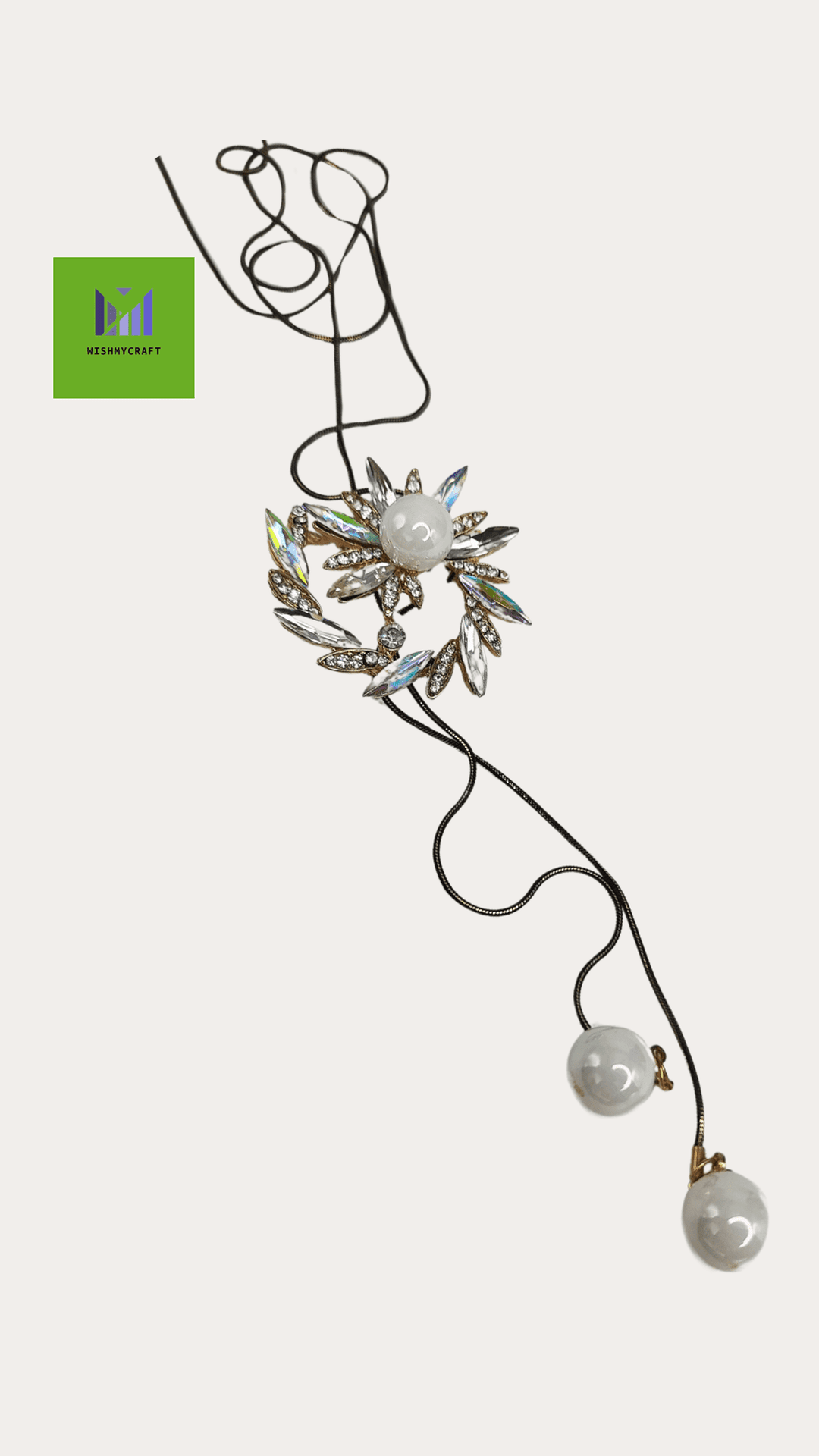 Versatile Long Fashion Necklace for Daily and Banquet Wear