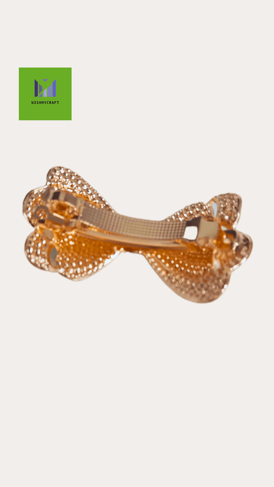 Young & Forever Gift Cubic Zirconia Pearl Bow Hair Clip Hair Back Clip Rhinestone Hair Clip Hair Accessories Wedding Hair Wear Barrette Bridal Hair Accessories for Women and Girls