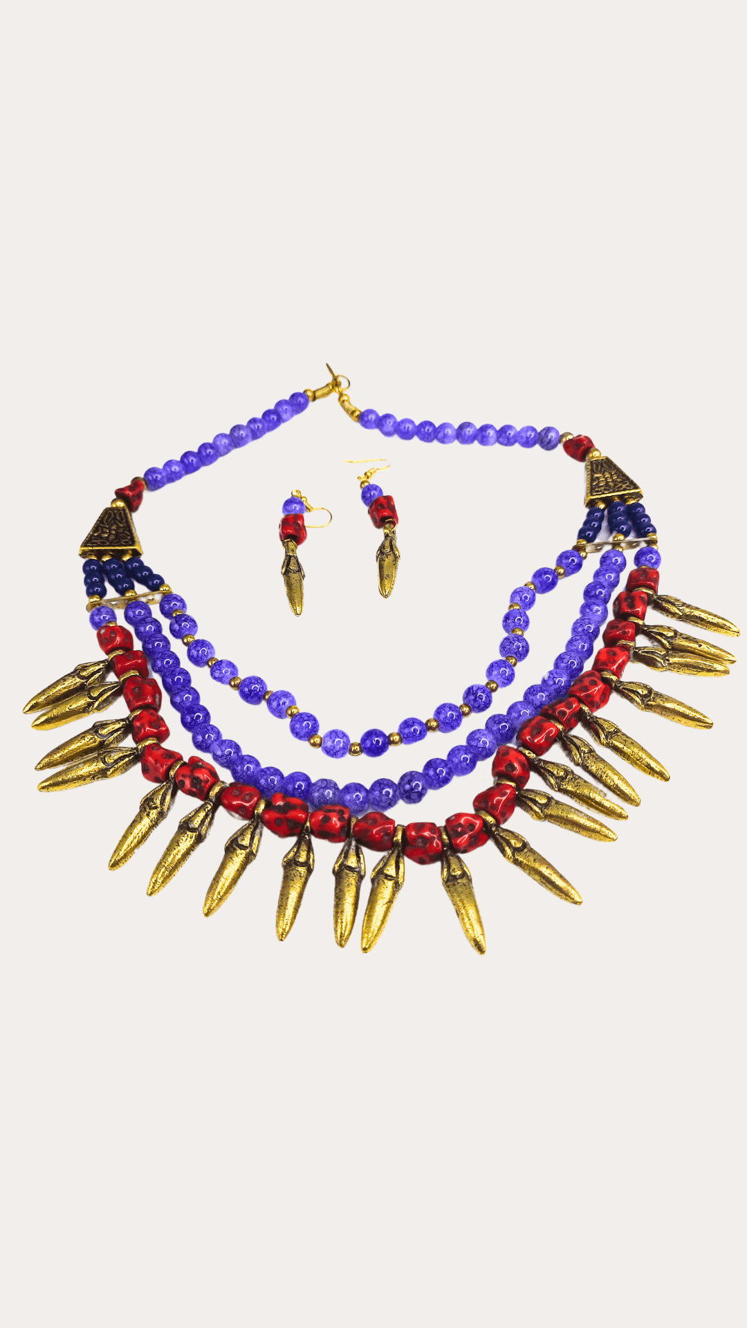 RB Lyrd Beads Oxi Necklace