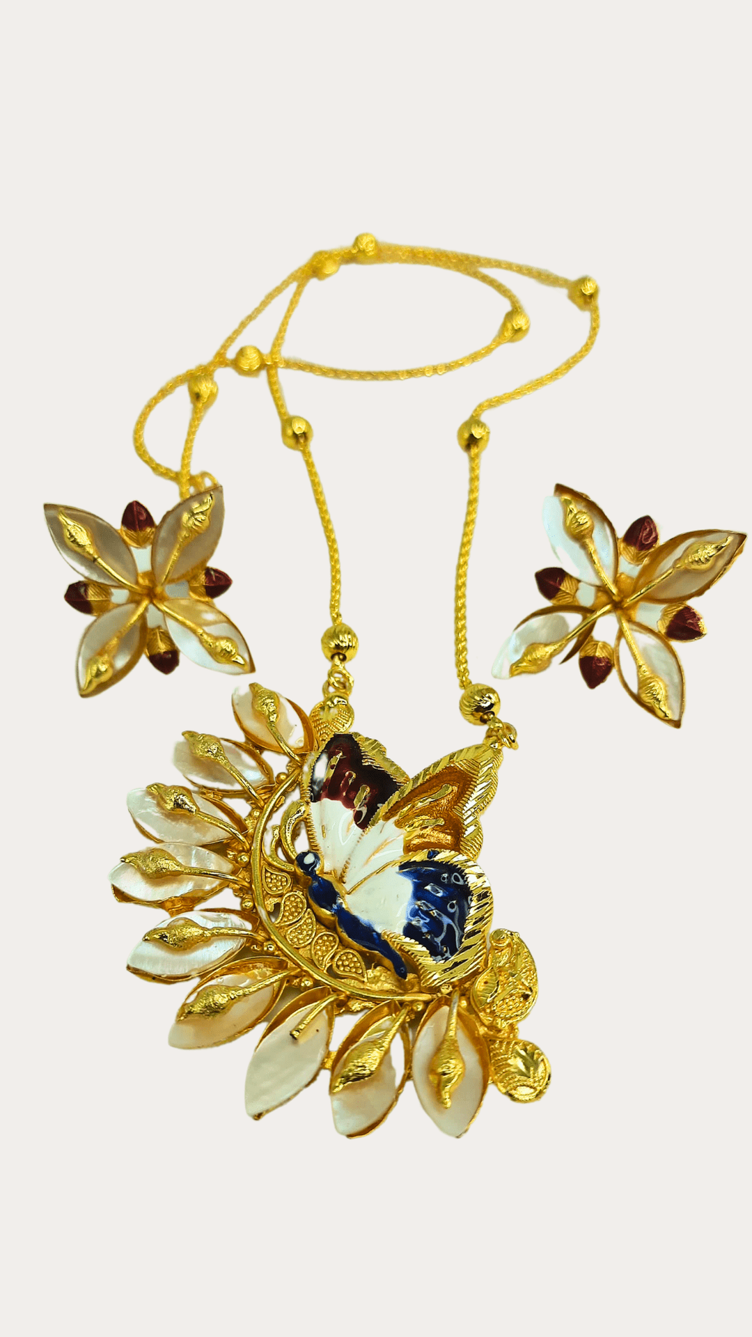 Gold Plated Shell Tie Chain