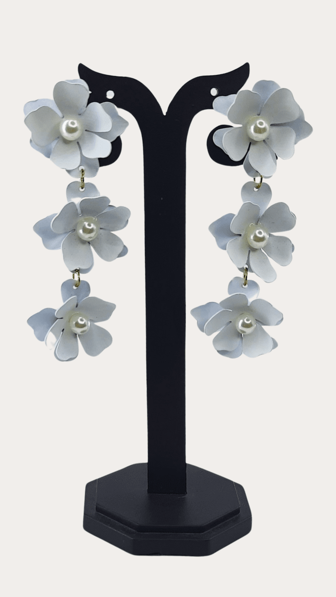 Metallic Bloom: Elegant Floral-Inspired Elegance in Every Petal
