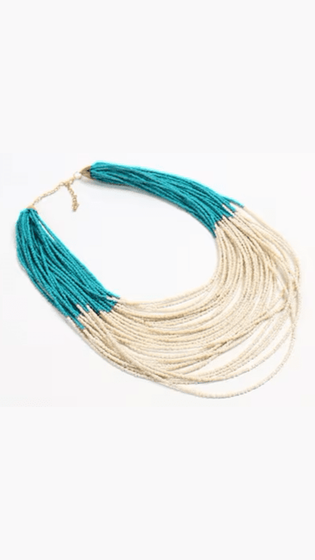 Trib Statement Glass Beads Necklace