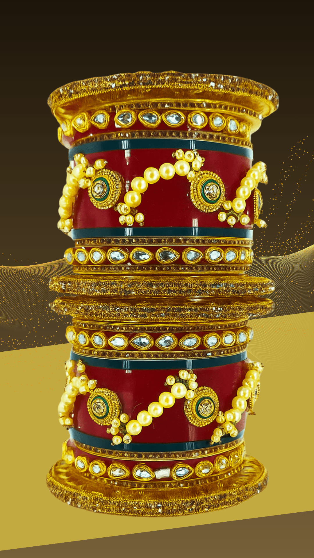 Traditional moti work chuda 2.4