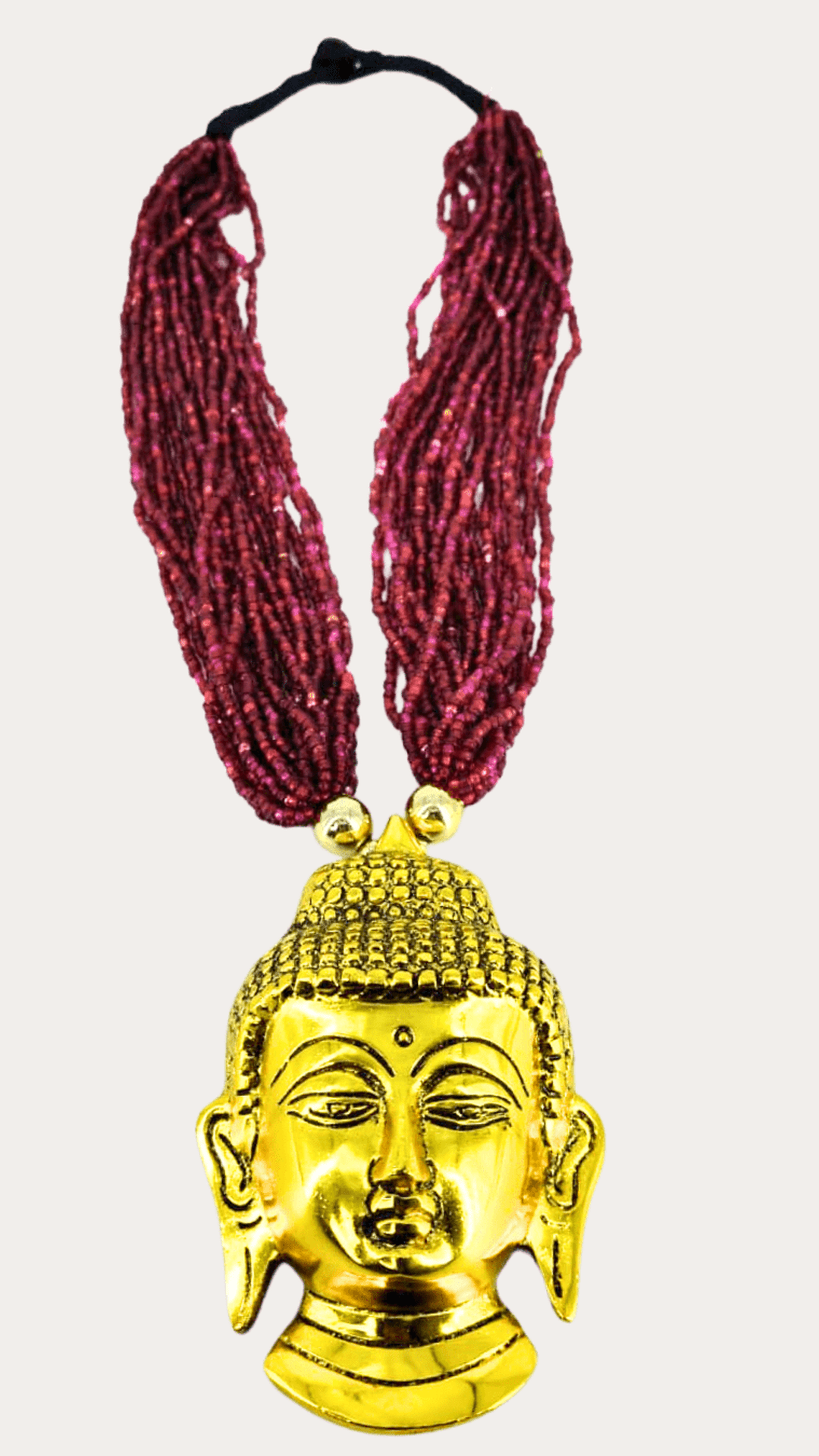 Trib Necklace With Lord Buddha Face Religious Buddha Pendent