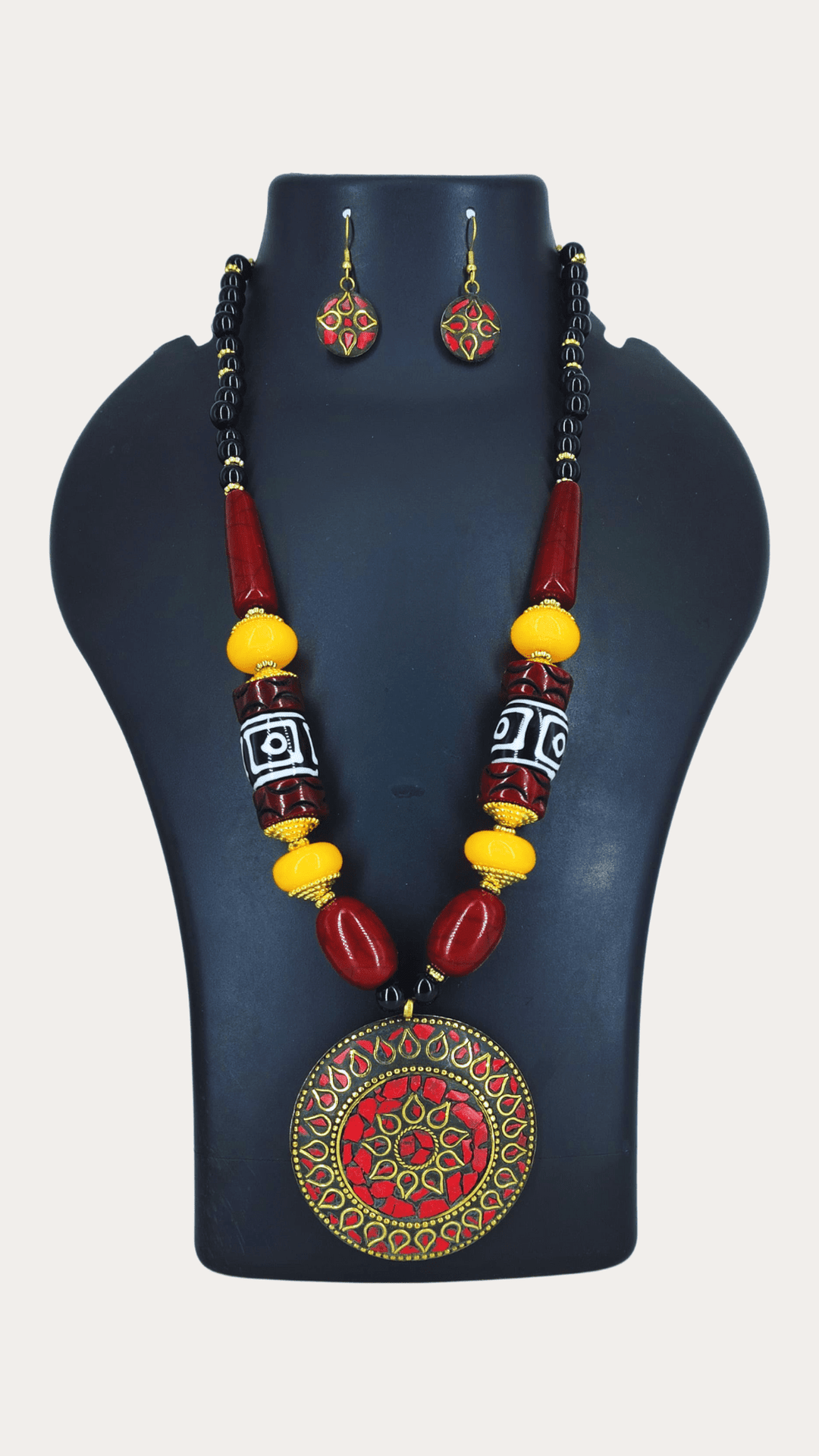 Tibetian Beads Necklace
