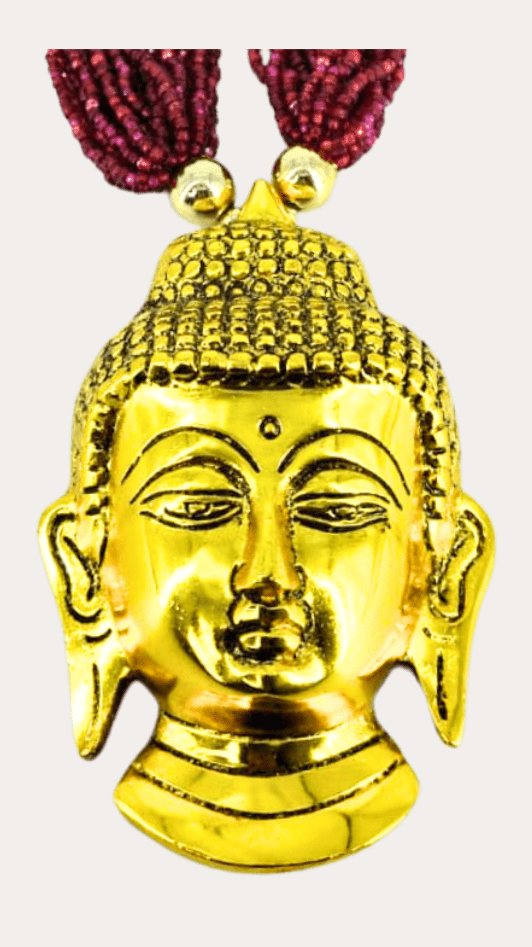 Trib Necklace With Lord Buddha Face Religious Buddha Pendent