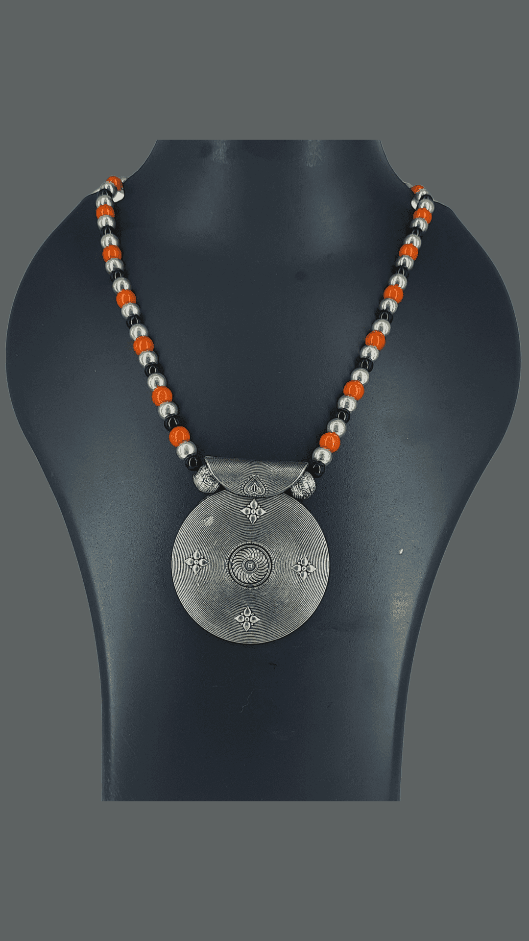 Dokra Pendant Necklace