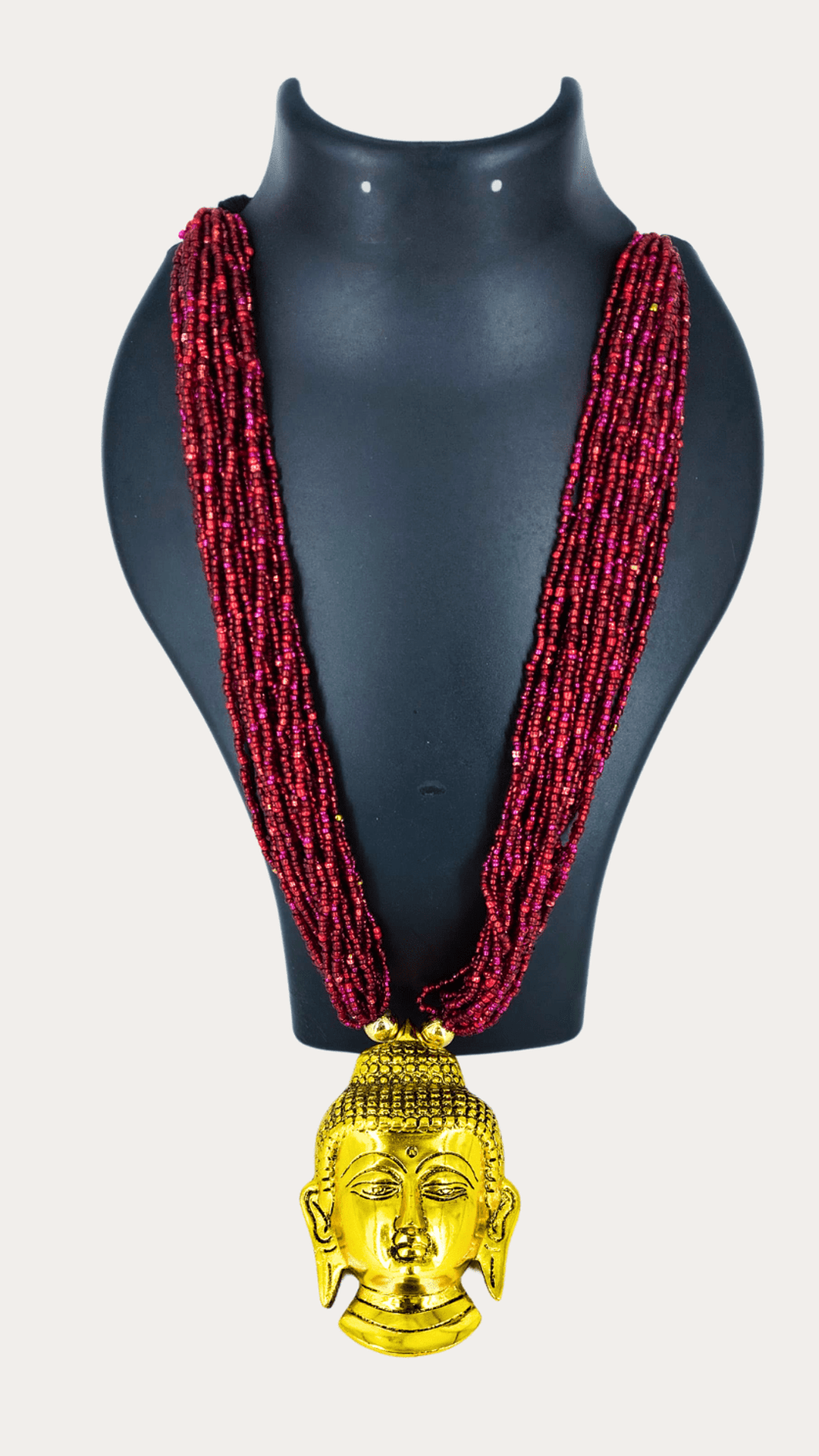 Trib Necklace With Lord Buddha Face Religious Buddha Pendent