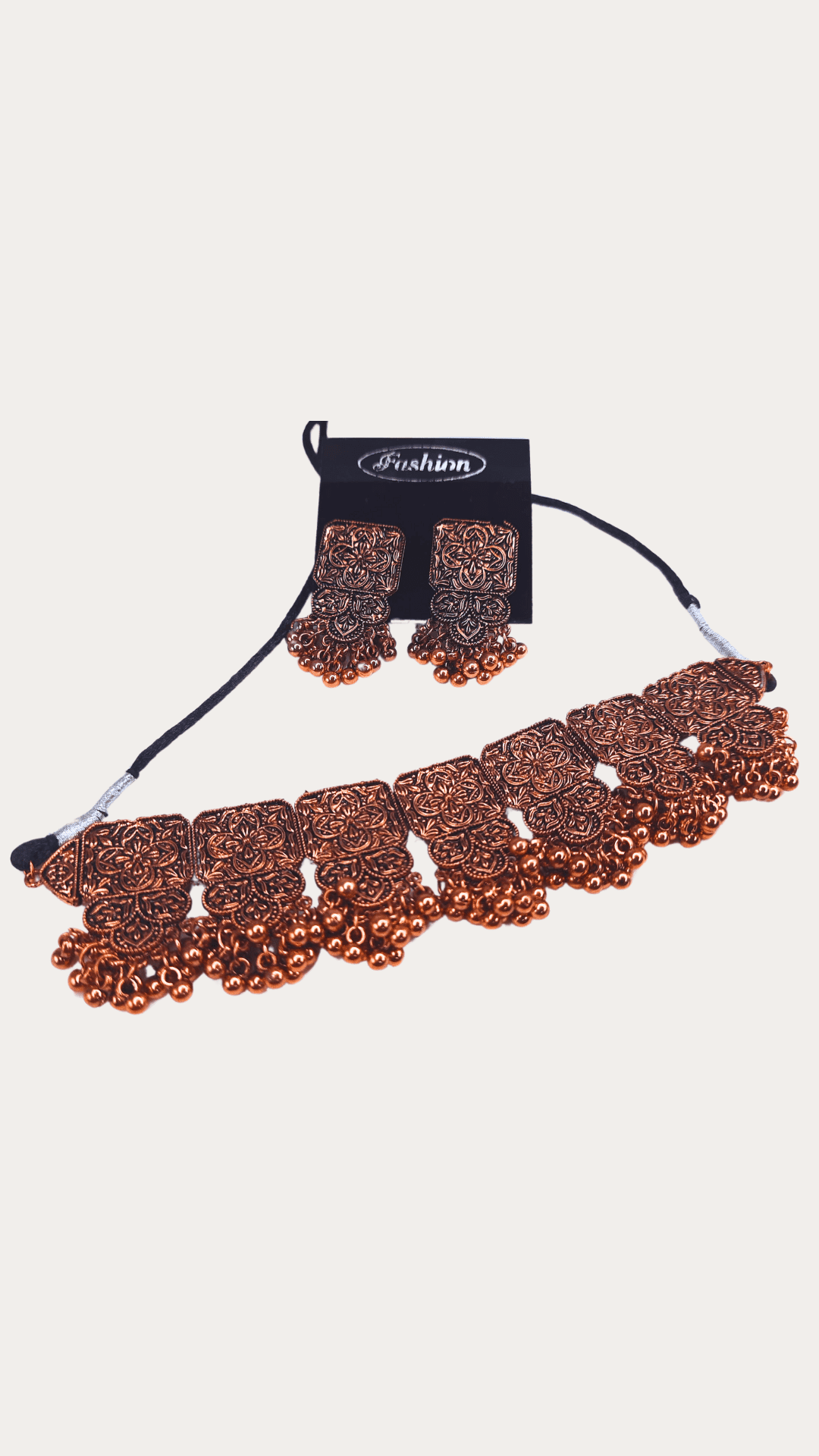 Copper Colour Choker Necklace