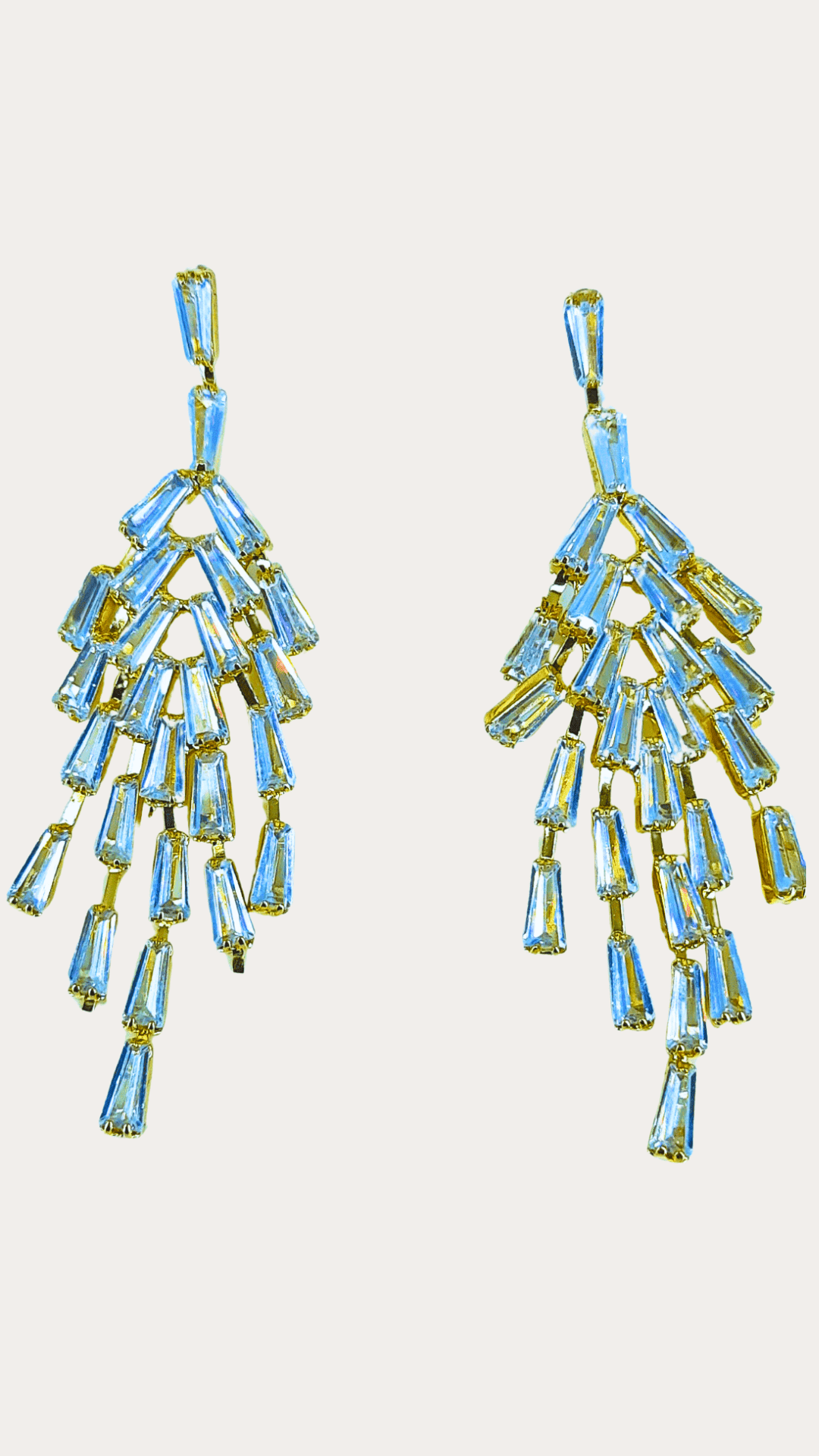 Zircon Loft Ombre Elegant Earrings