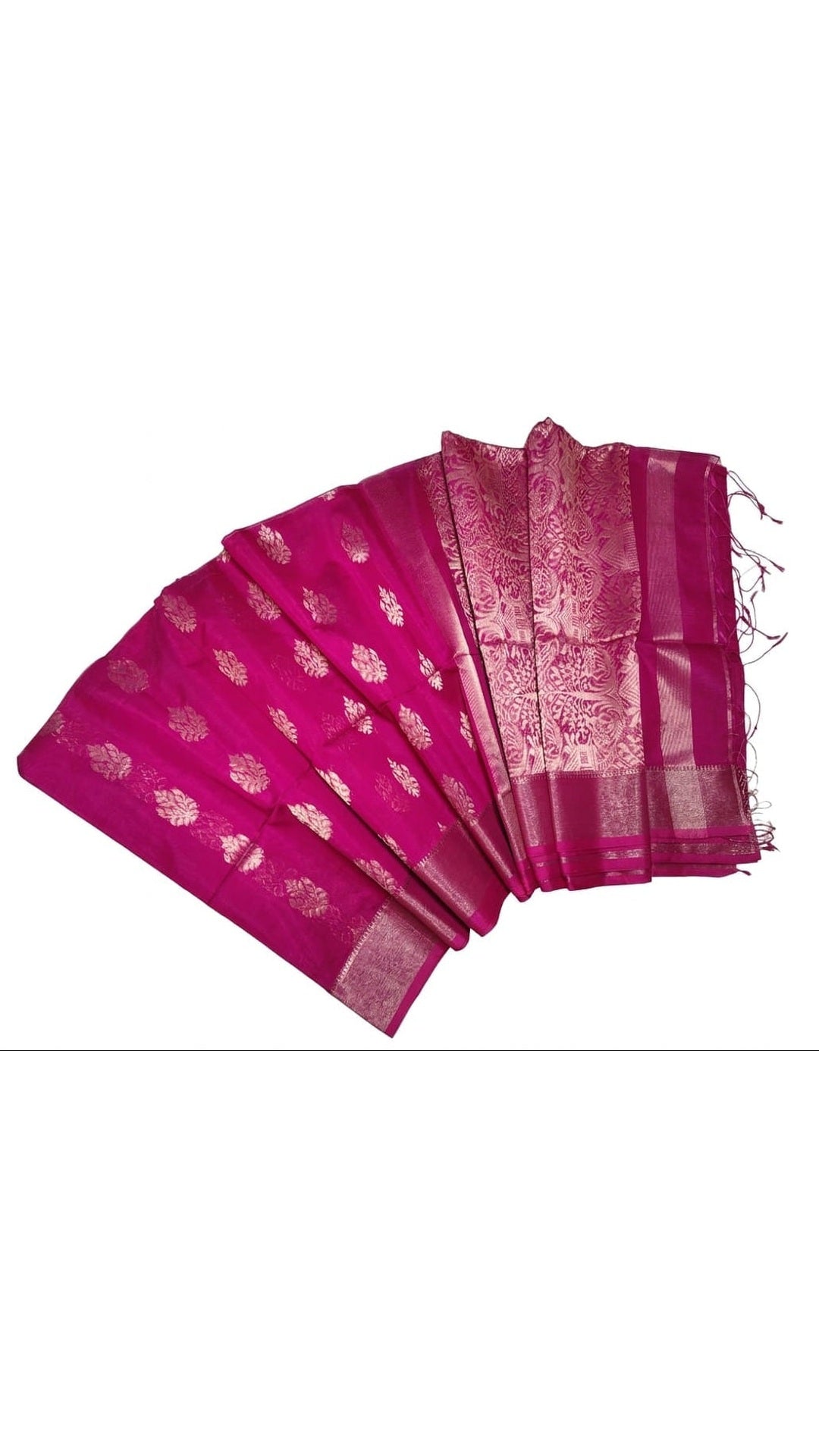 Premium & Elegent Cotton Silk Saree PACK OF 2