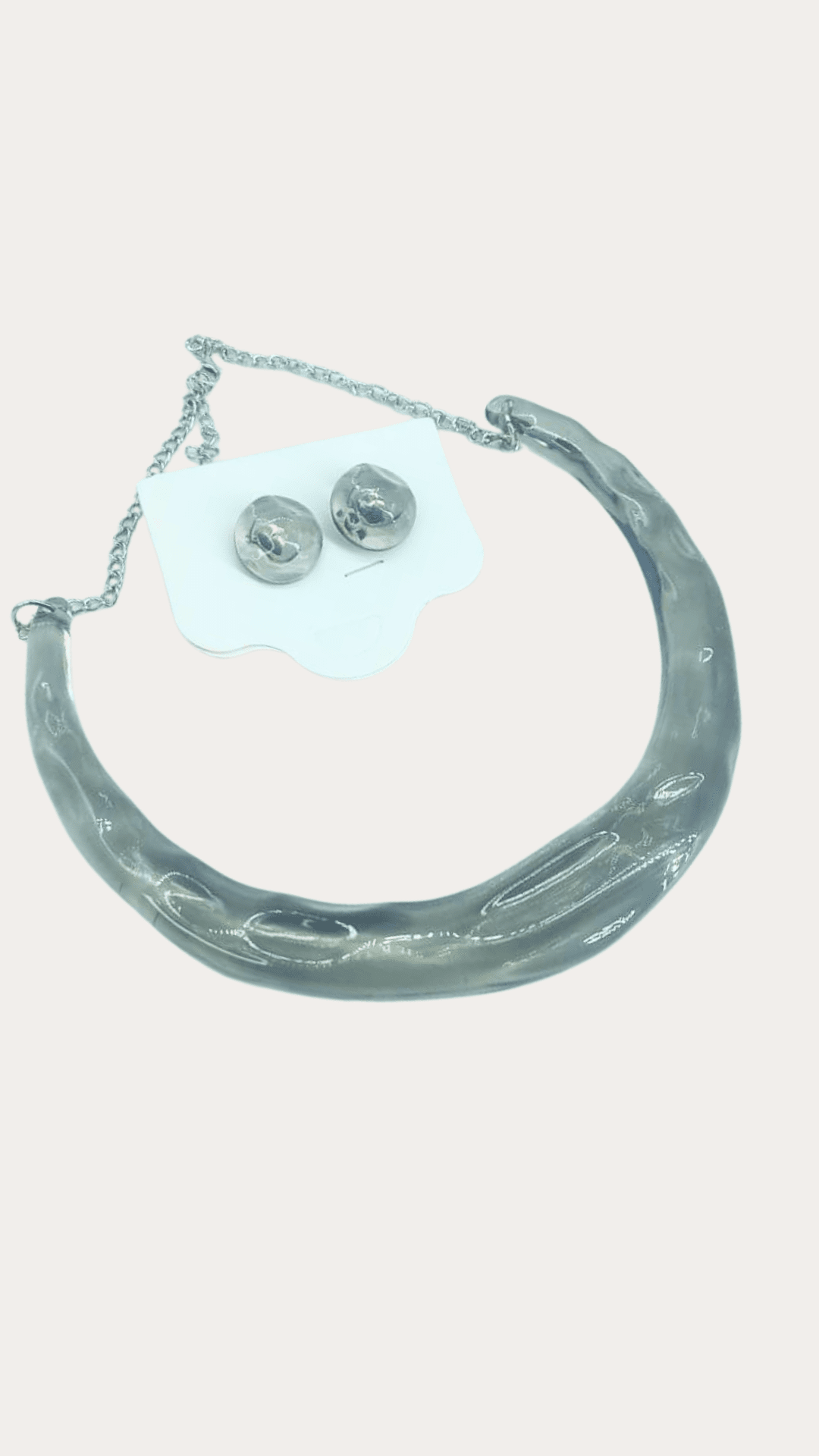 Resin Necklace Set For Women