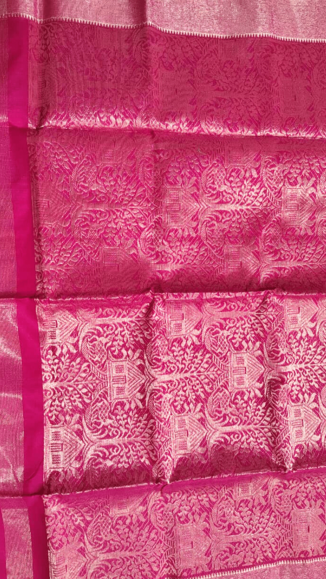 Cotton silk Benarasi saree