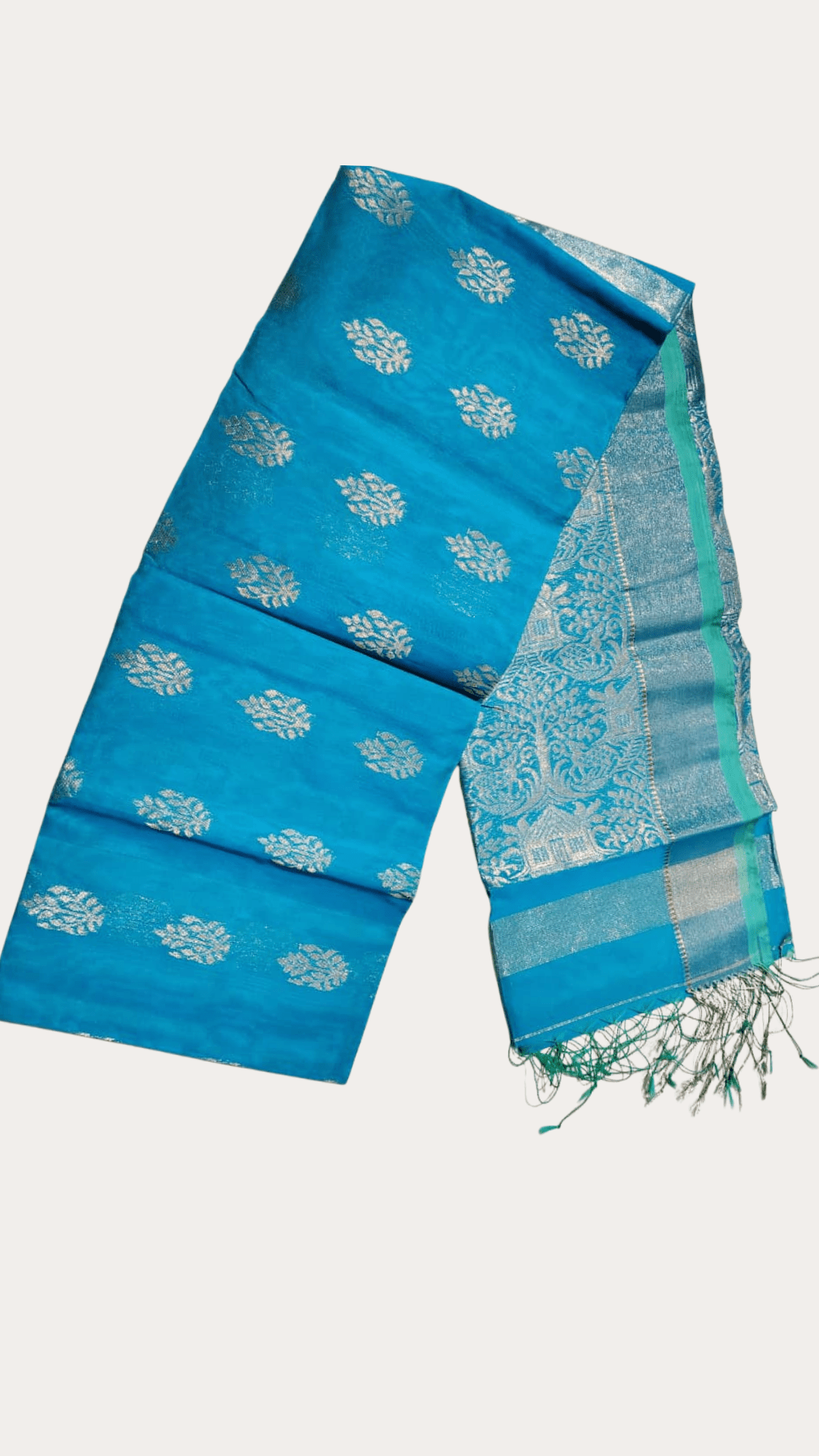 Cotton silk Benarasi saree