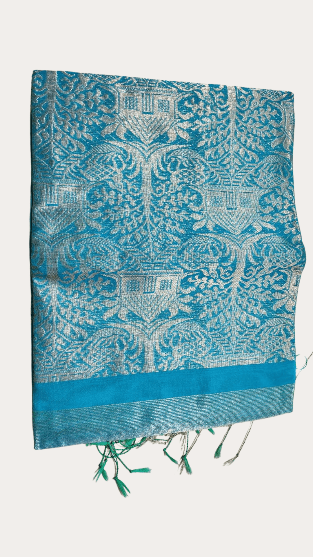 Cotton silk Benarasi saree