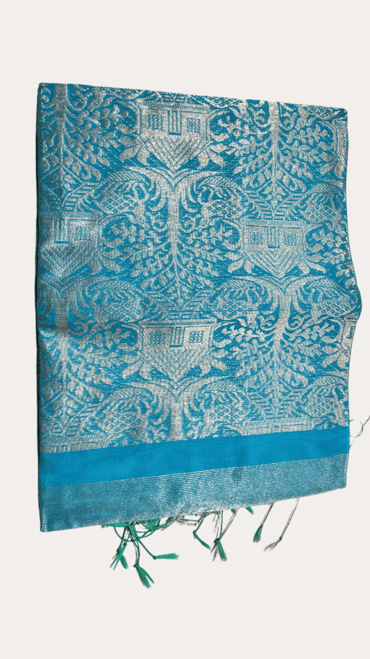 Cotton silk Benarasi saree