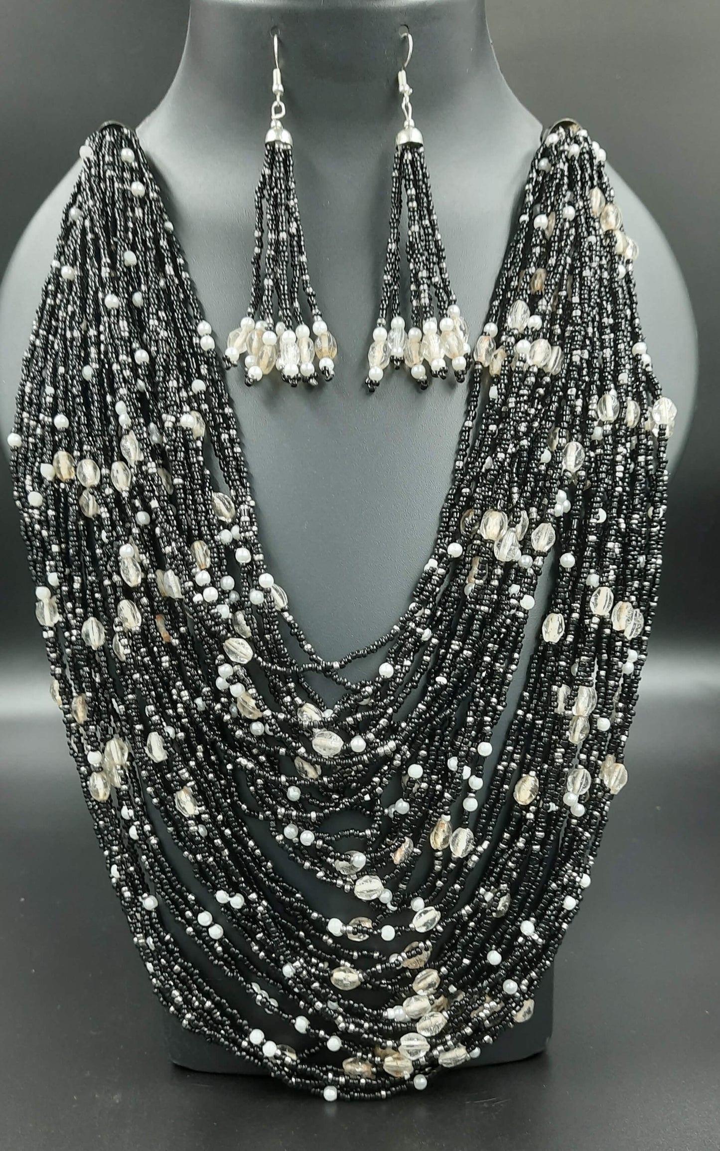 Trib Chanky Beaded Necklace