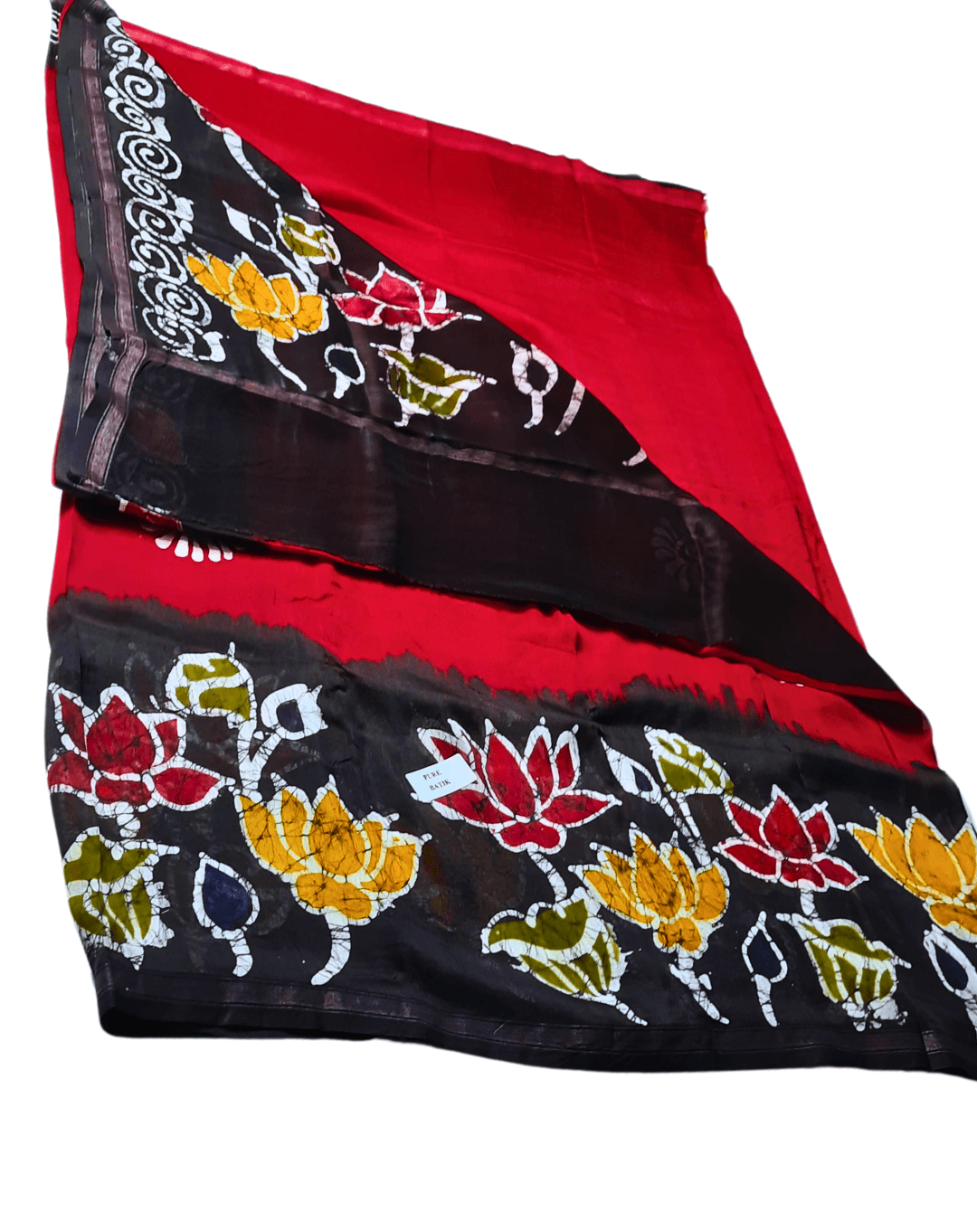 PURE BATIK CHANDERI SILK SAREE