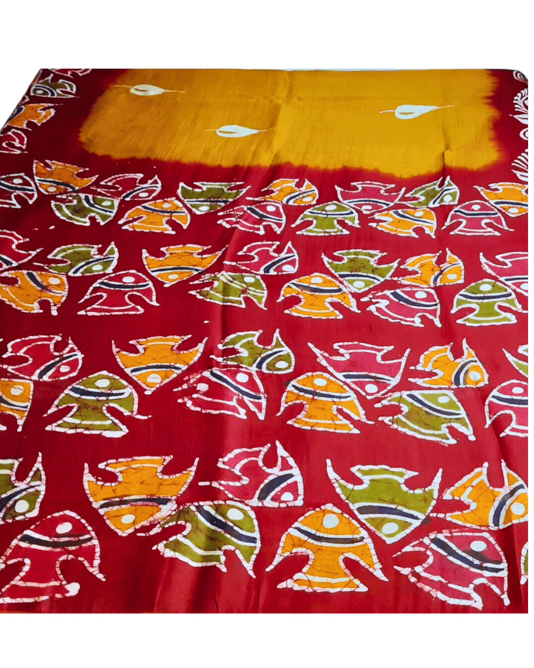 PURE BATIK CHANDERI SILK SAREE