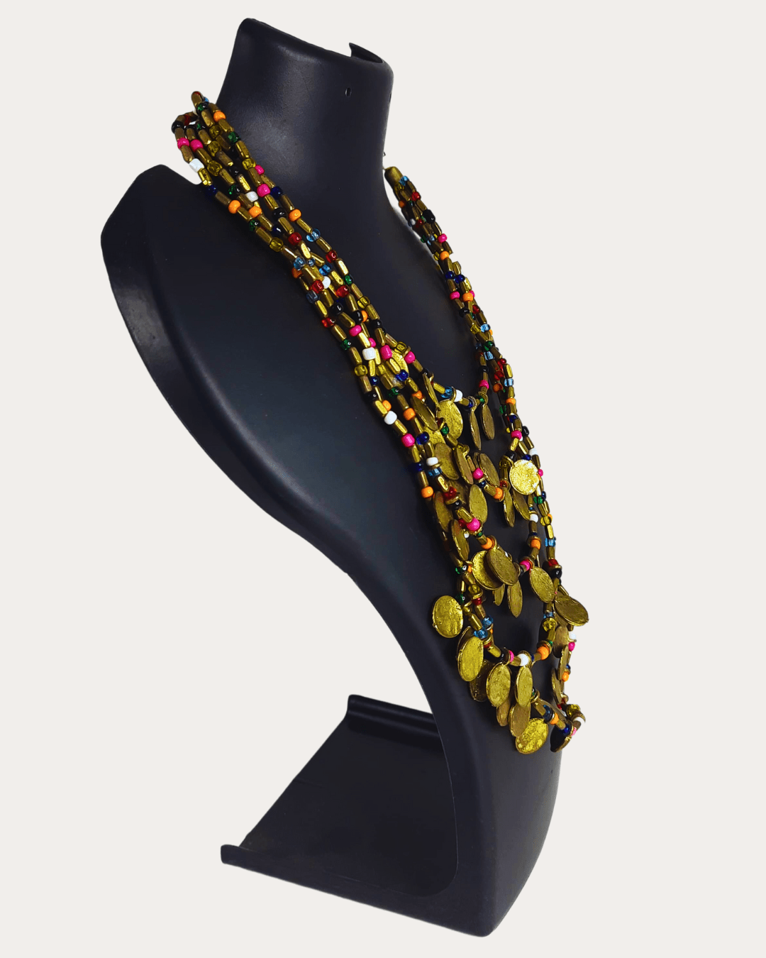 Trib Layered Golden Gini Necklace