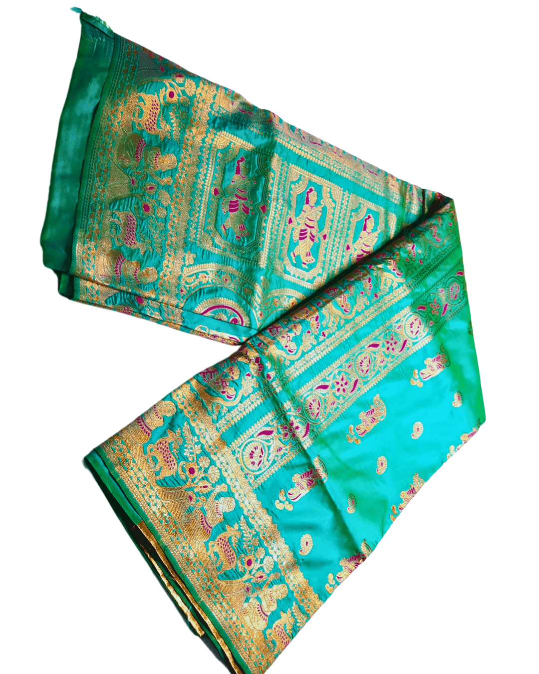 SWARNACHURI DUAL TONE COLOUR SAREE