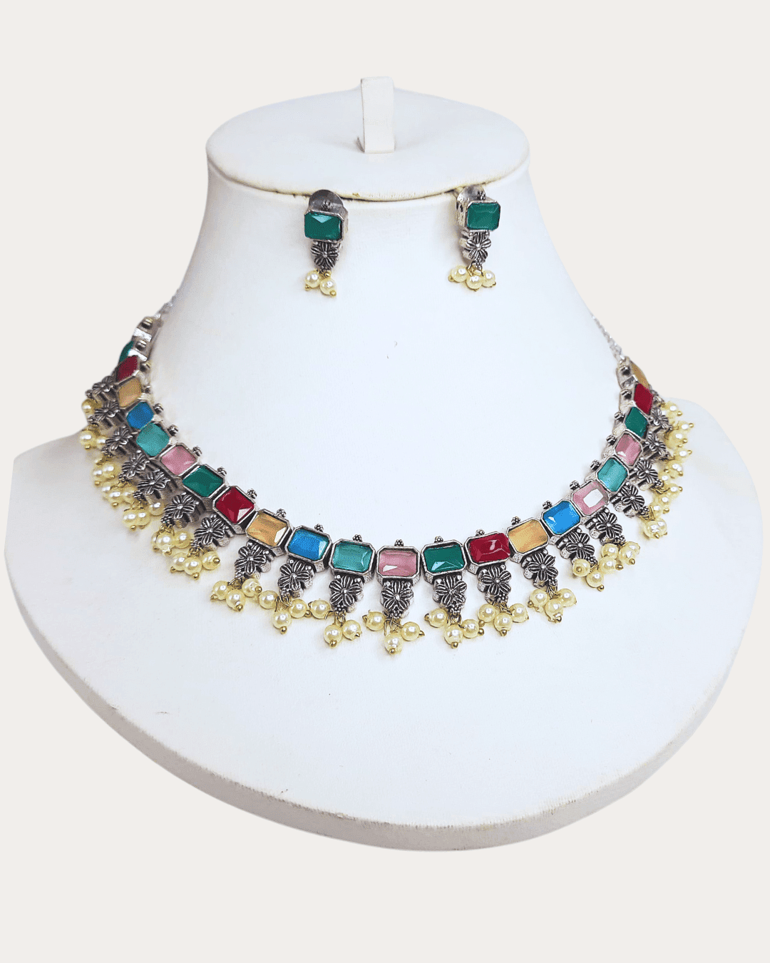 Oxi Stone Necklace Set