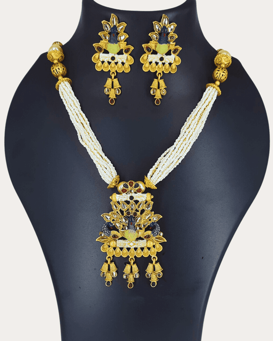 Kundan Moti Necklace