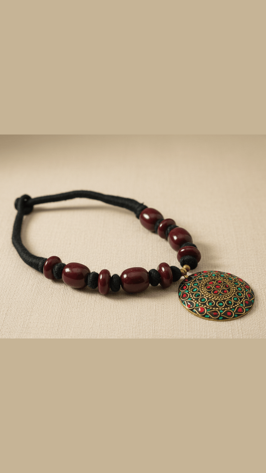 Tibetian Beads Necklace For Women