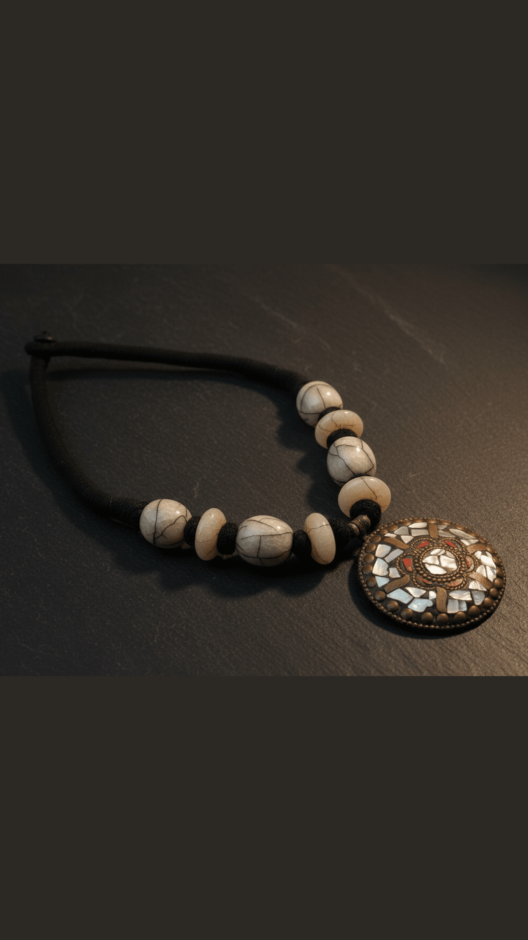 Tibetian Beads Necklace For Women