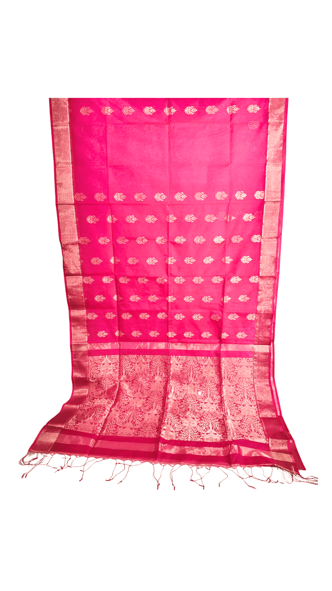 Cotton silk Benarasi saree