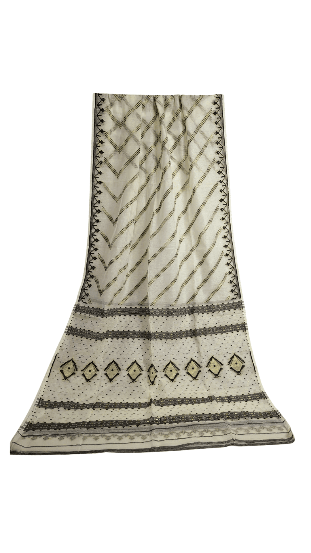 Cotton Soft Dhakai Jamdani Saree