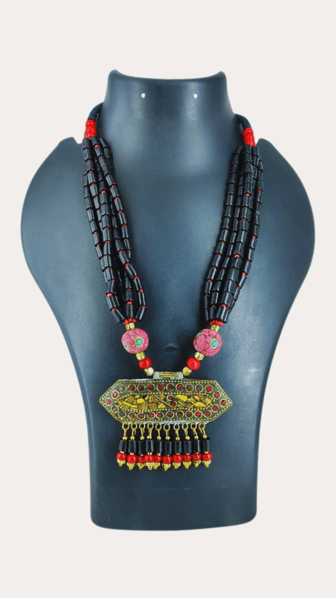 Beads Tibetan Necklace with pendant