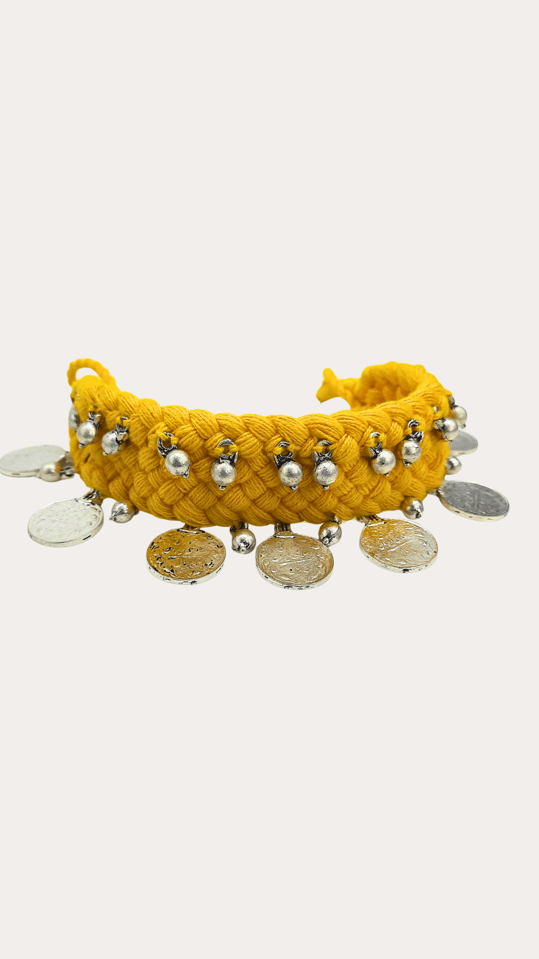 Yellow Gini Choker Necklace