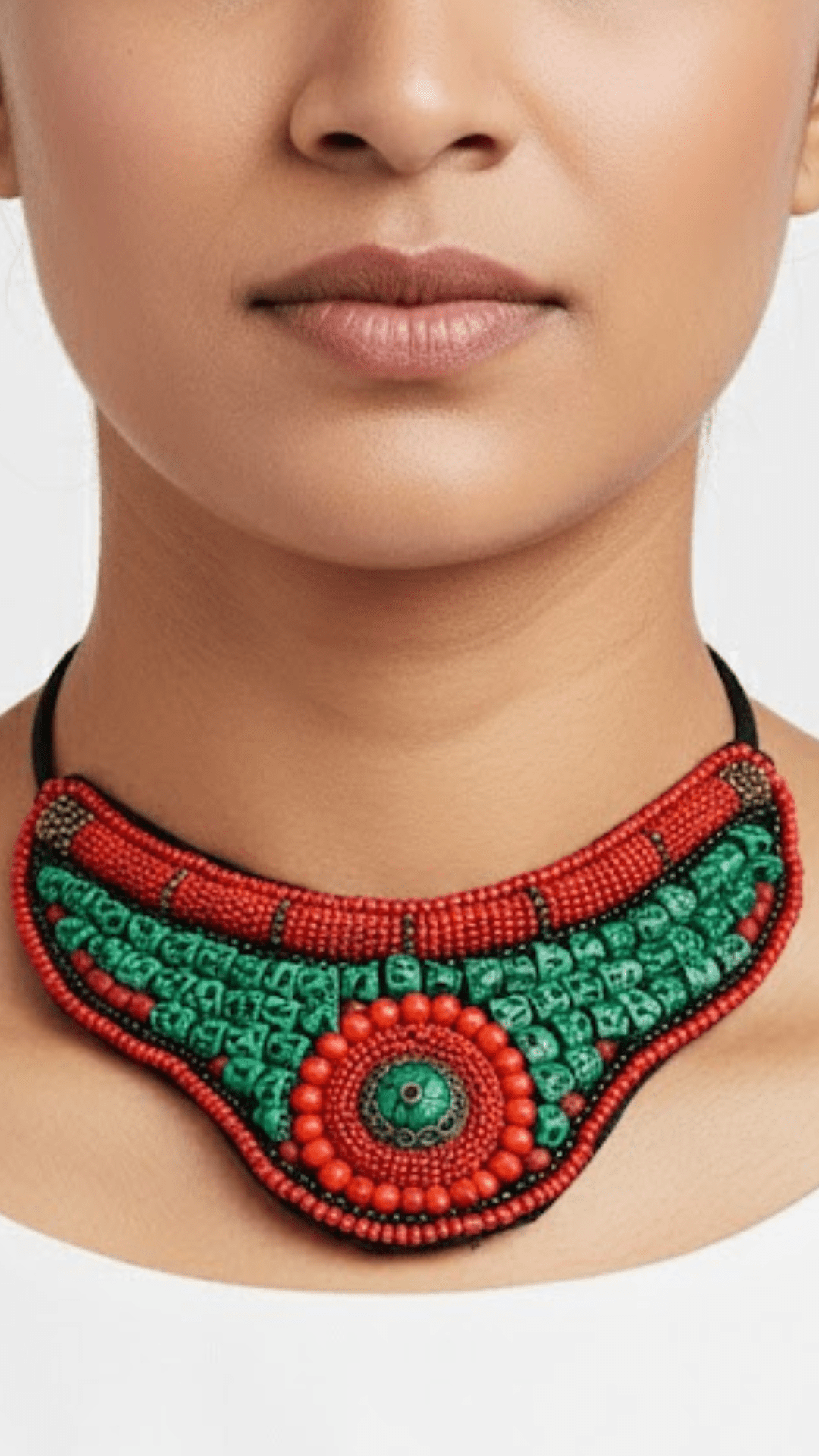 Trib Tibetian Collar Necklace