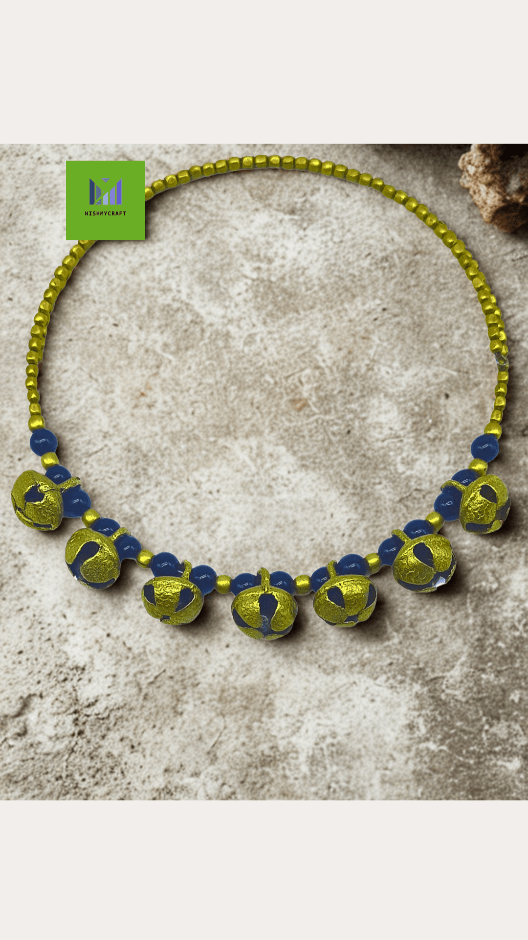 Dokra Ghungroo Hansuli Necklace
