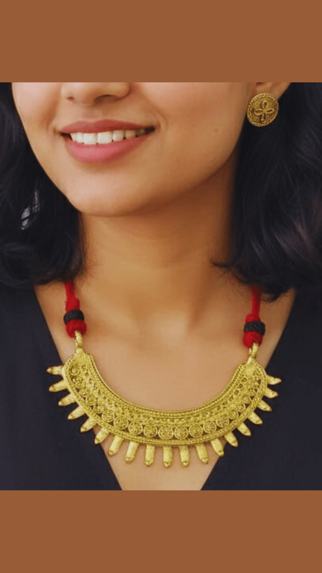 Dokra Brass Necklace Set