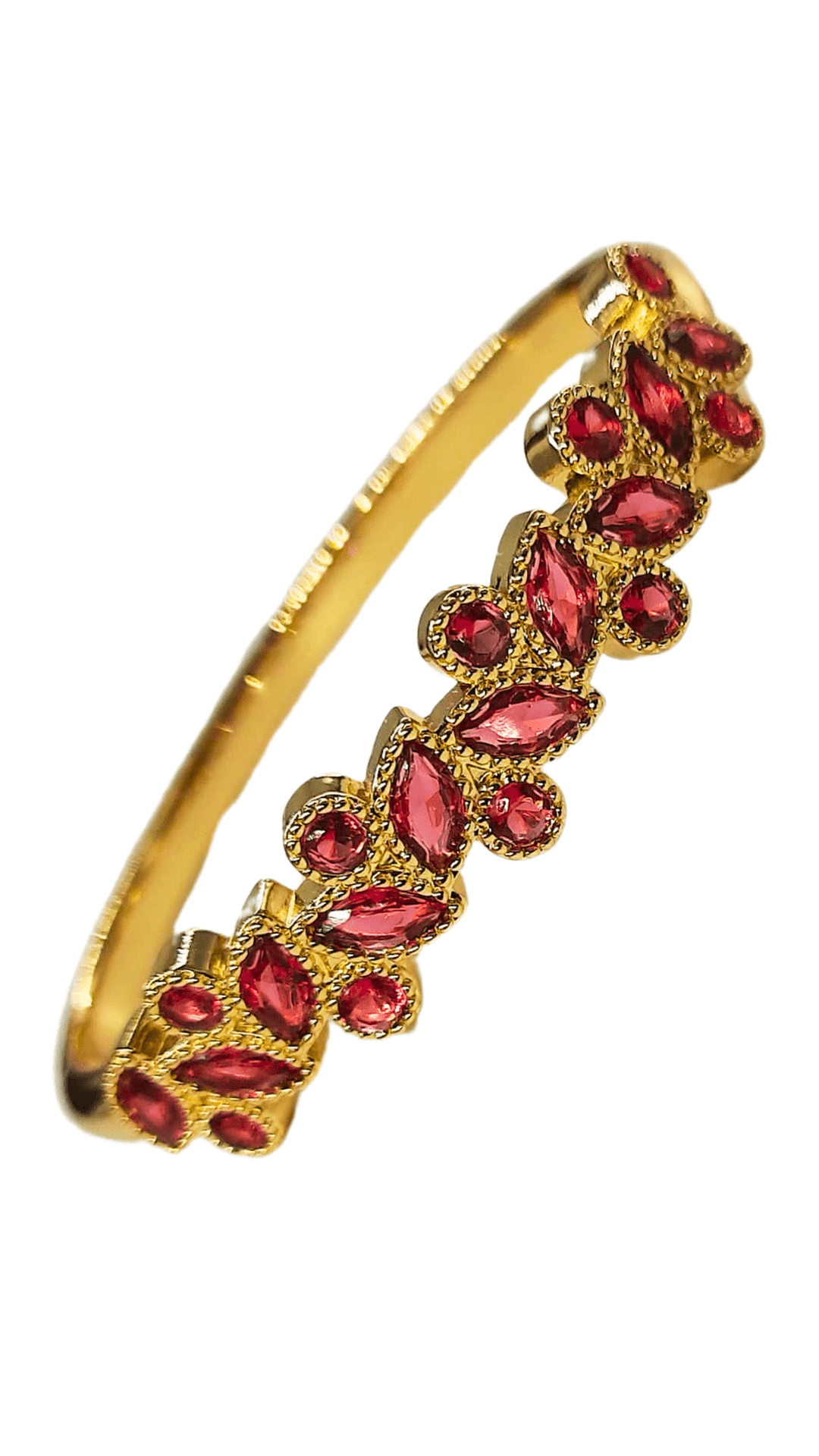 PACK OF 6 PCS Anti Tarnish Gold Plated Adjustable Bangle