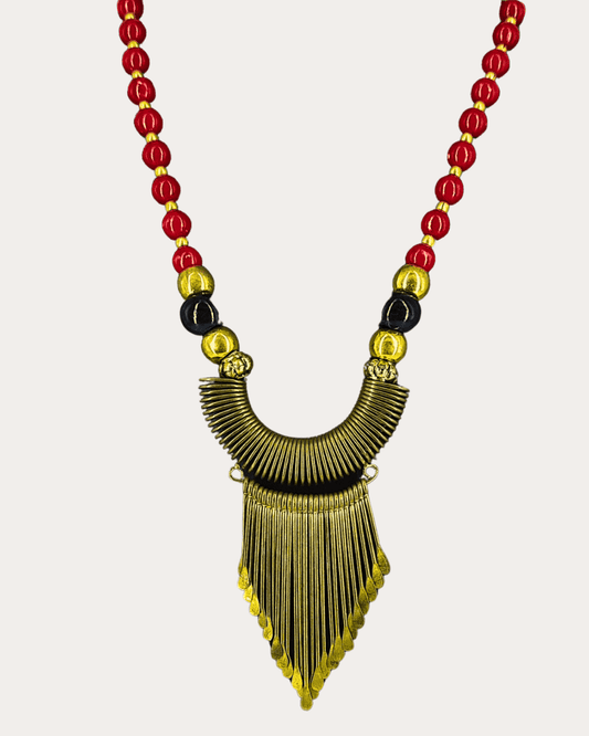 Dokra Pendant Necklace