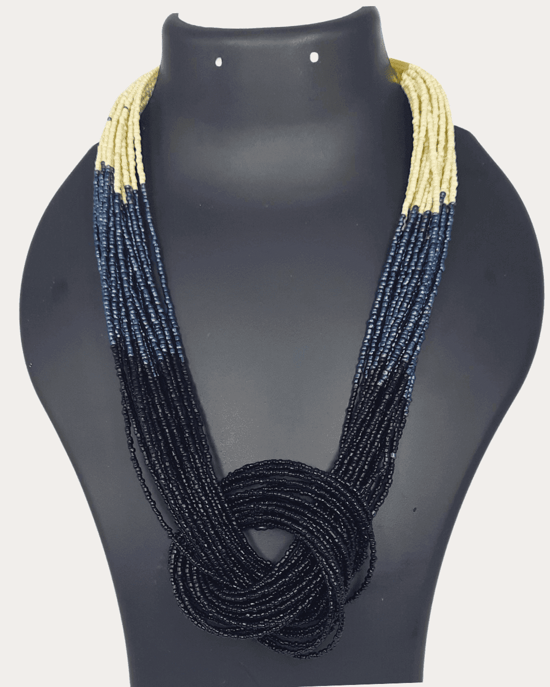 Trib Tiny Beads Knot Necklace For Women & Girls