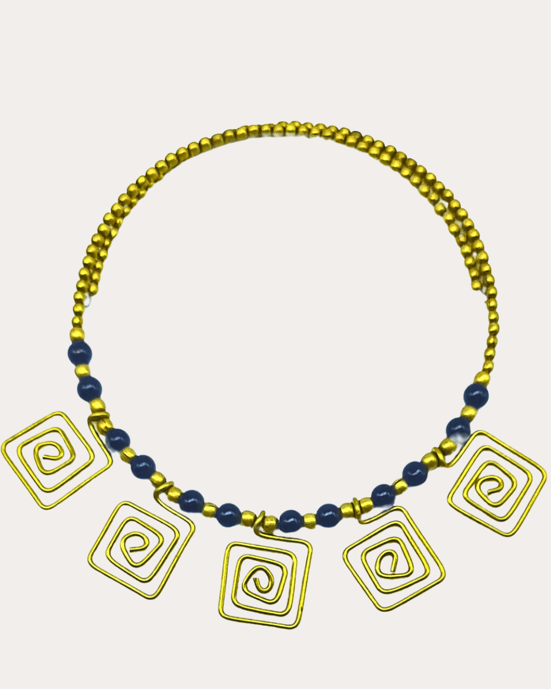 Dokra Hansuli Necklace