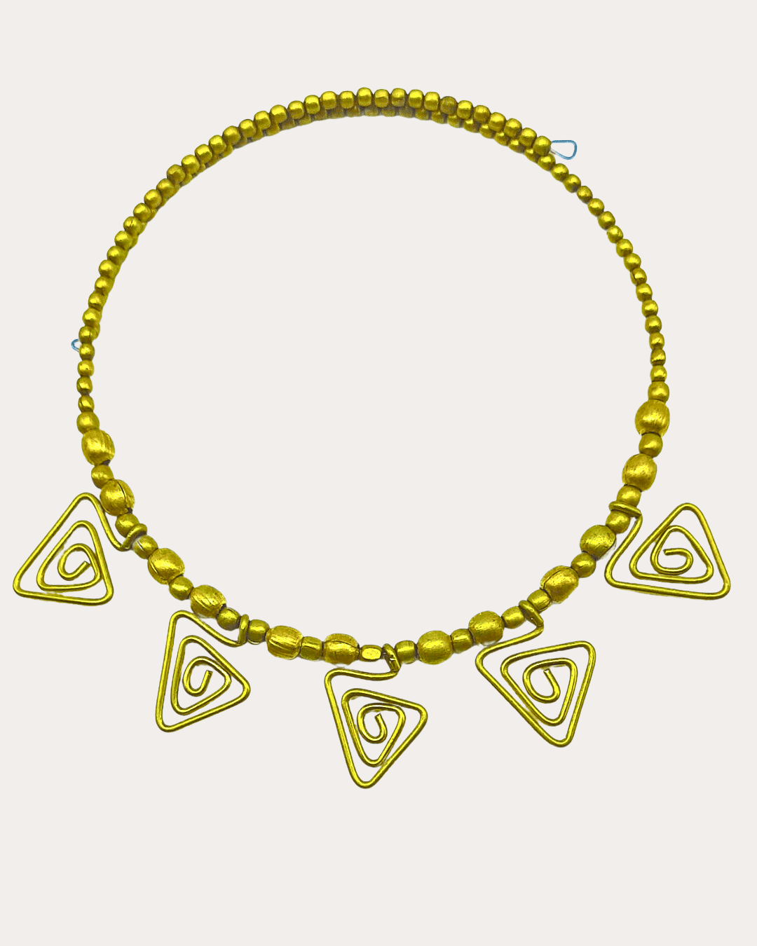 Dokra Hansuli Necklace