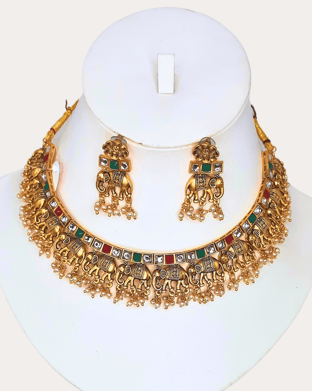 TEMPLE NECKLACE SET