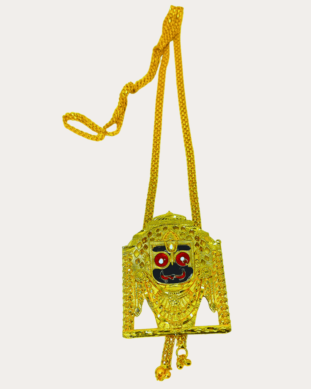 Gold Plated Jagannath Tie Chain