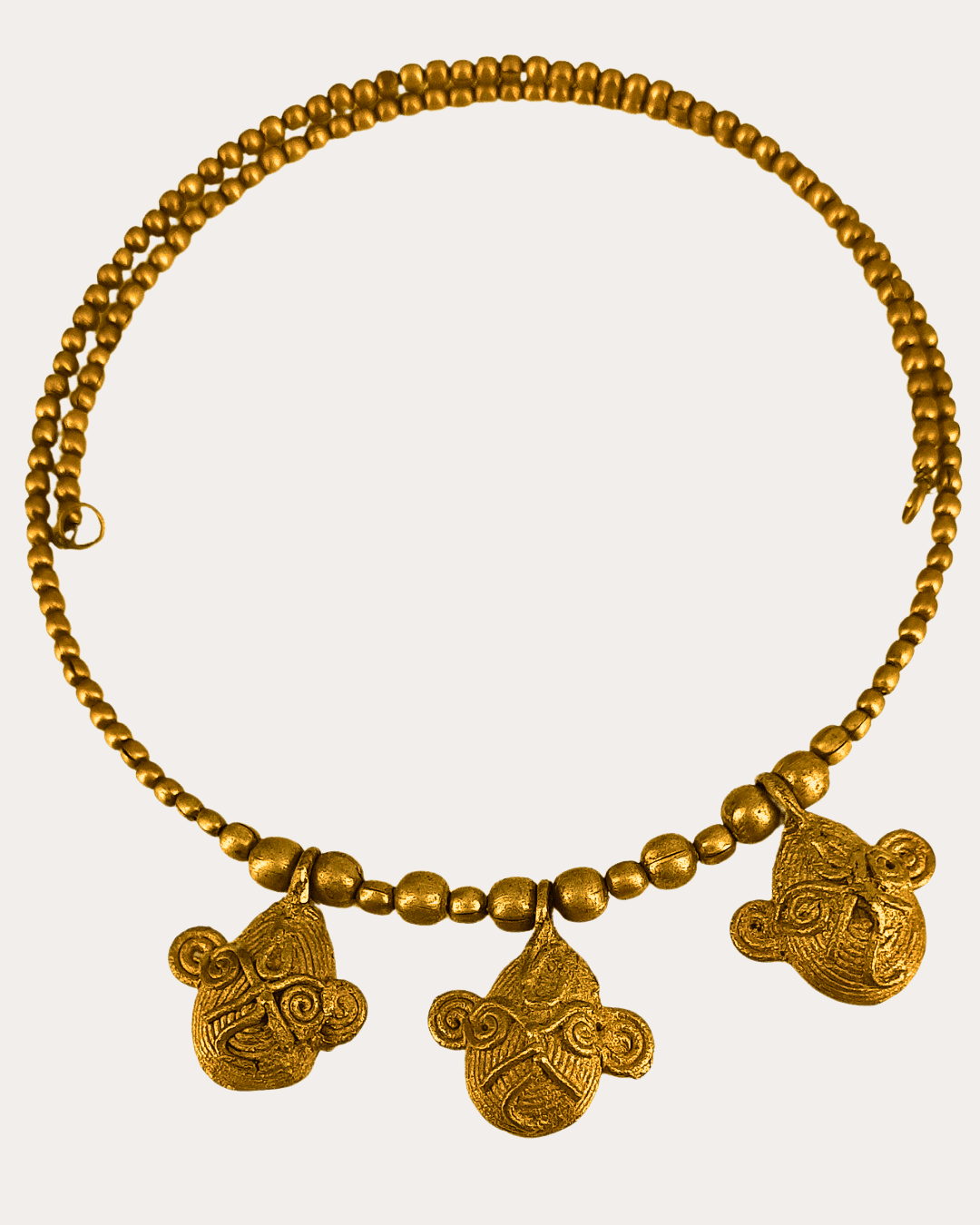 Dokra Hansuli Necklace