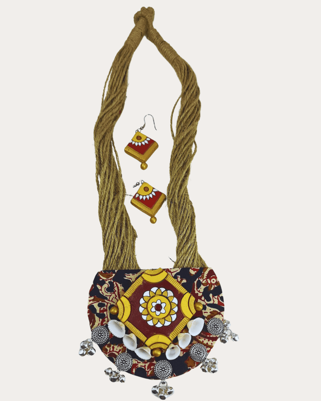 Handcrafted Jute Necklace