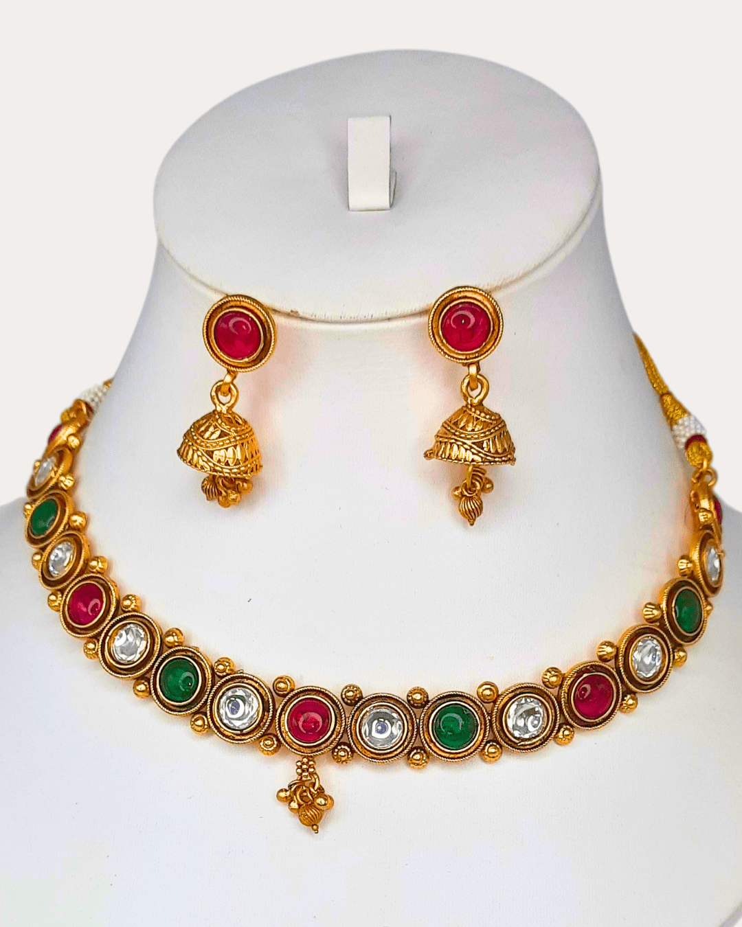 TEMPLE NECKLACE SET