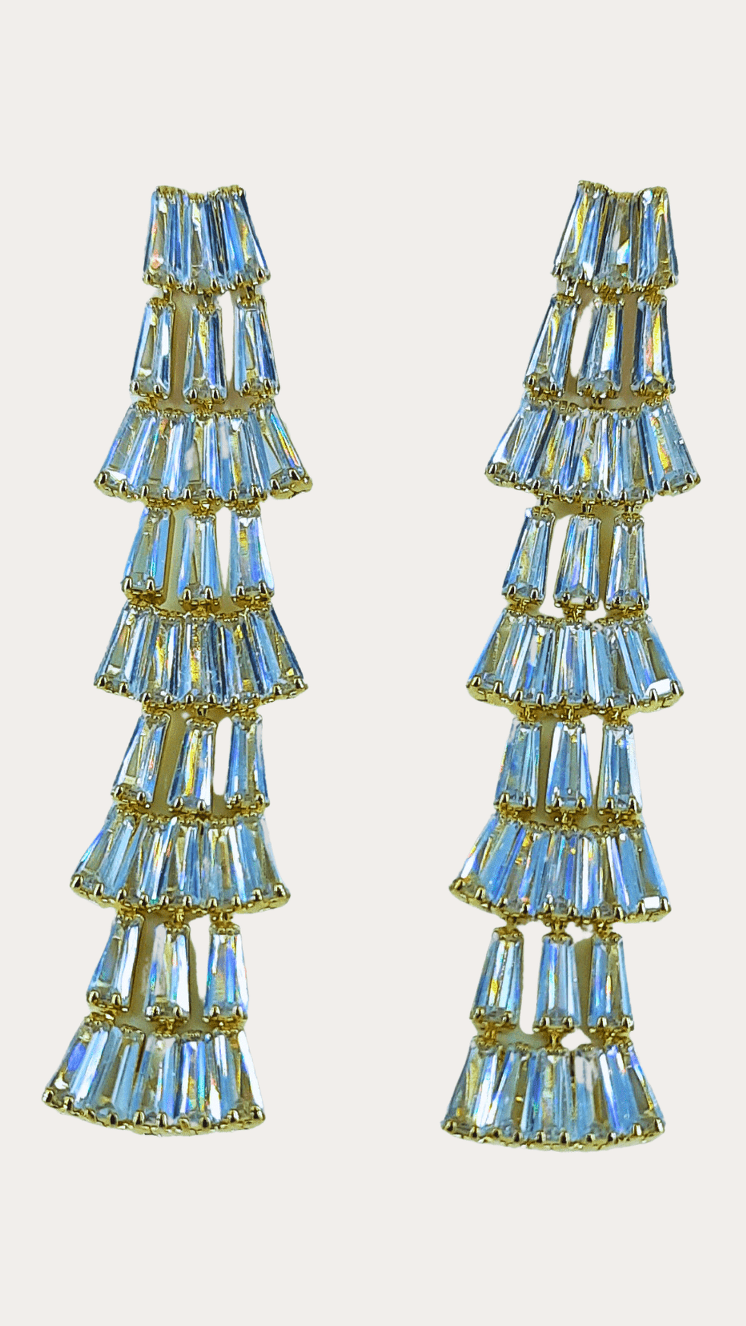 Zircon Loft Ombire Earrings