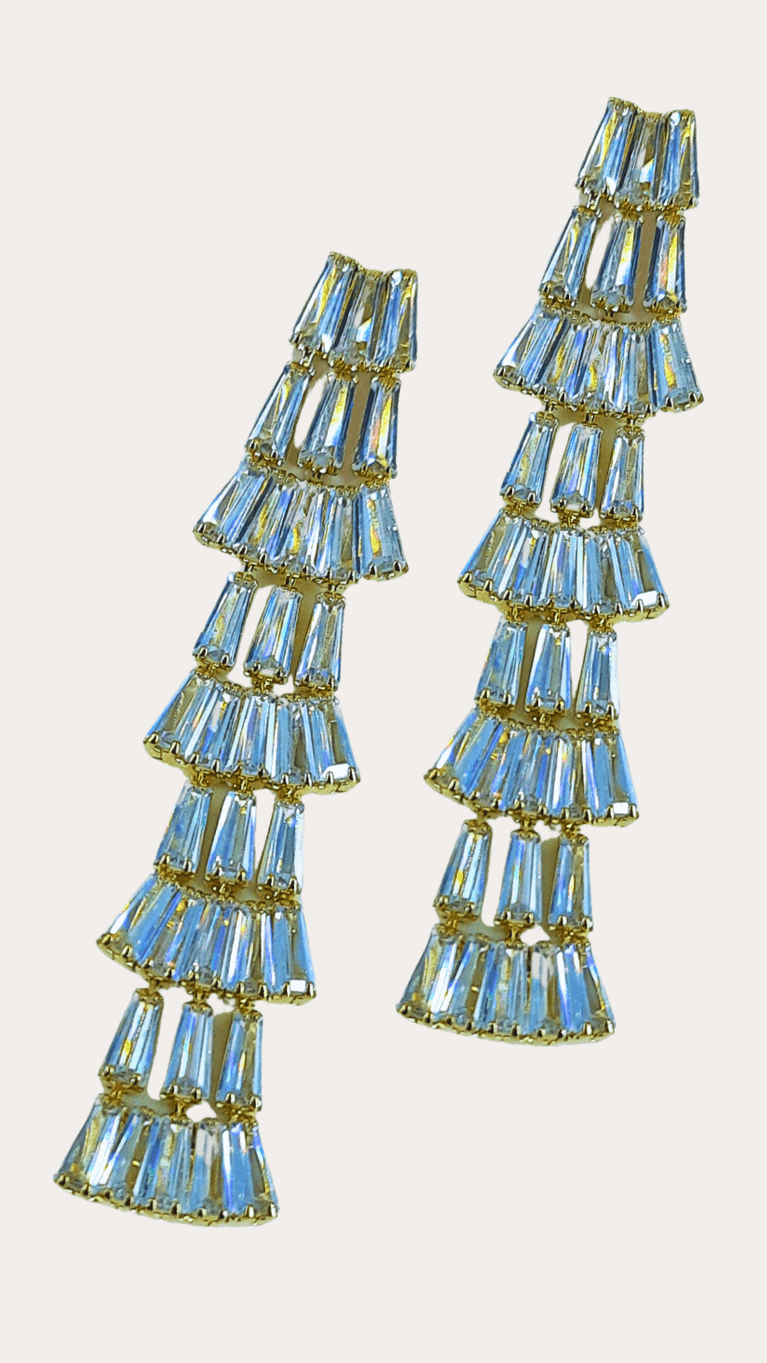 Zircon Loft Ombire Earrings